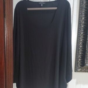 Slinky Brand Black Blouse